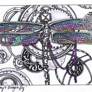 Steampunk Dragonfly